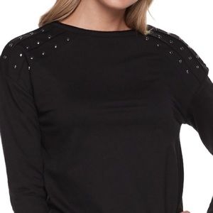 Women’s ROCK & REPUBLIC Front Knot Sweatshirt